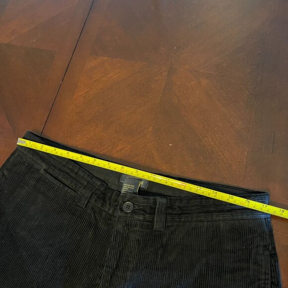 Vintage M. Gordon Men's Corduroy Pants 90's 36x32 Black back buttoned pockets - Picture 11 of 11